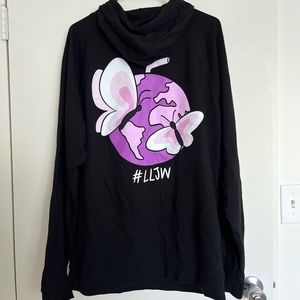 Juice Wrld Rmoy Butterfly Hoodie Limited Edition XL